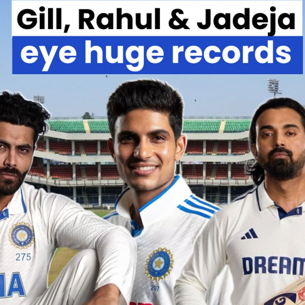 shubman-gill-196-runs-away-from-huge-milestone:kl-rahul,-ravindra-jadeja-can-surpass-4,000-run-mark,-2nd-test-begins-on-10-october