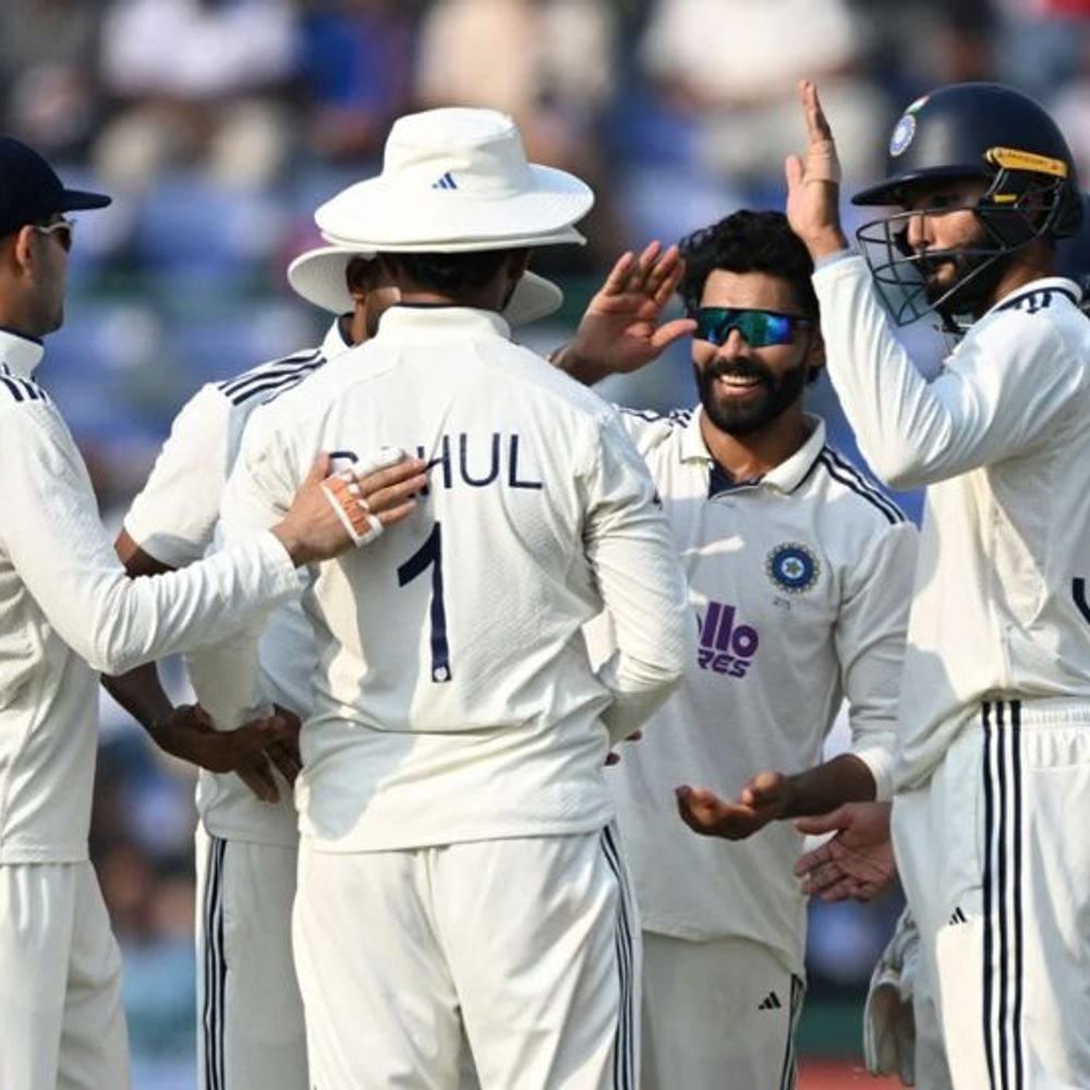 west-indies-to-resume-from-140/4-on-day-3:hosts-trail-india-by-378-runs-in-delhi-test;-jadeja-scalps-three-wickets-after-gill,-jaiswal’s-centuries