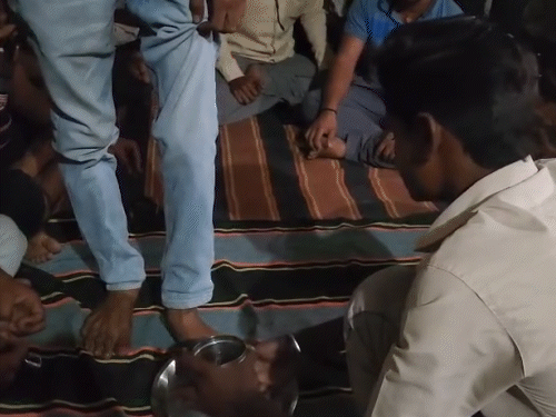 damoh-youth-forced-to-wash-another-man’s-feet,-drink-water:alleged-‘punishment’-over-social-media-meme;-police-register-fir-against-6