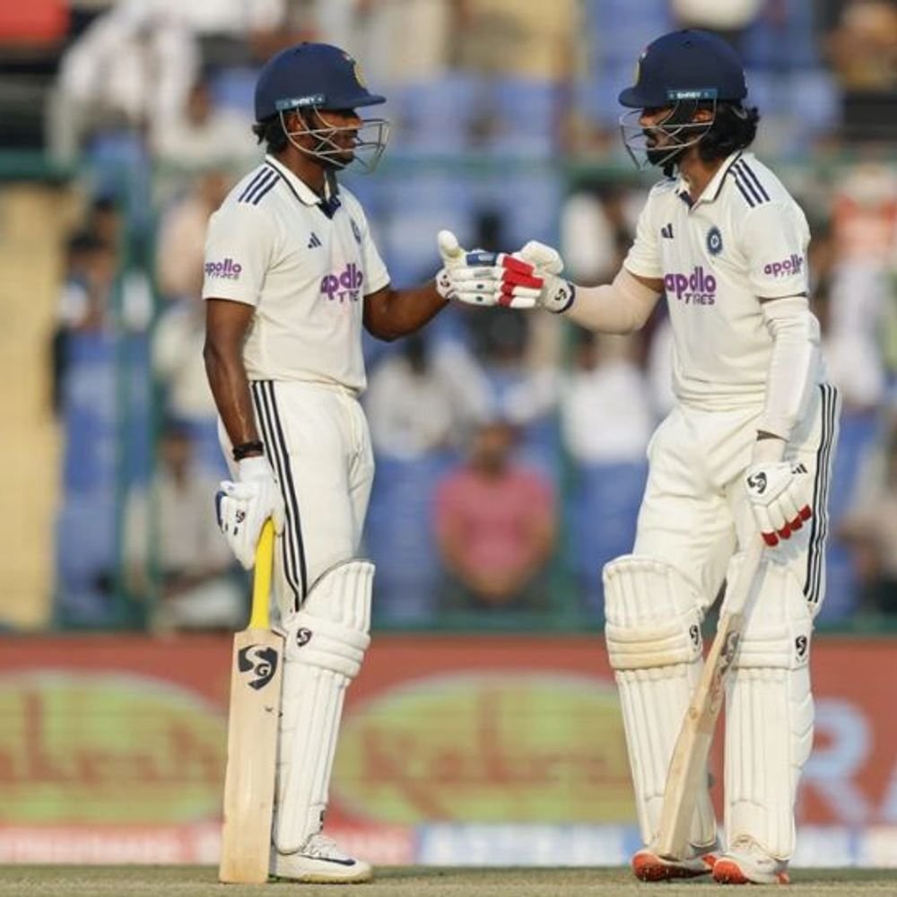 india-need-58-runs-to-win-delhi-test:west-indies-need-9-wickets,-rahul-sudharsan-to-resume-for-ind-having-already-stitched-fifty-stand