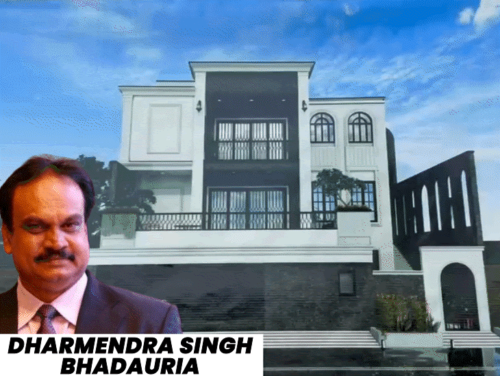 lokayukta-uncovers-retired-excise-officer’s-disproportionate-assets-worth-₹18.59-cr:₹10-cr-bungalow-under-construction-in-indore;-₹4-cr-planned-for-interiors