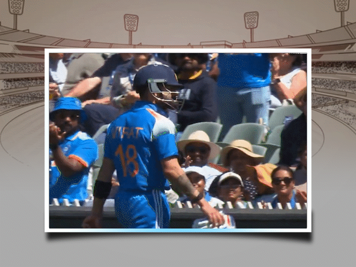 watch-virat-kohli-waves-goodbye-to-adelaide,-second-consecutive-duck:rohit-sharma,-shreyas-iyer’s-argument-caught-on-stump-mic
