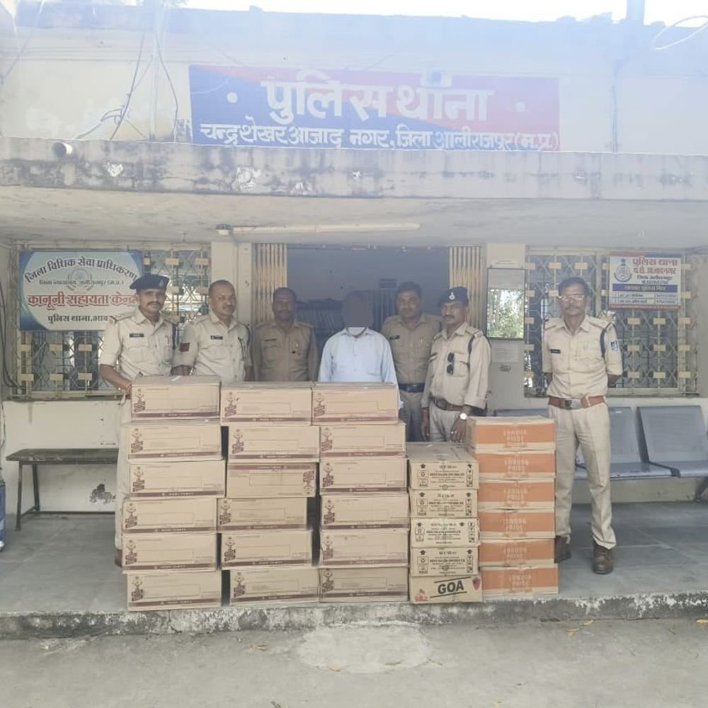 mp-police-launches-state-wide-crackdown-against-illicit-liquor:booze-worth-rs-2.40-crore-seized-in-numerous-operations;-dgp-leads-campaign