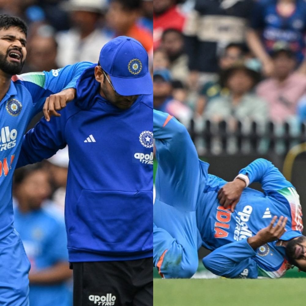 watch-|-shreyas-iyer-injured-while-taking-‘superman’-catch:virat-kohli-offers-advice-to-captain-shubman-gill,-takes-sharp-catch-to-achieve-big-milestone