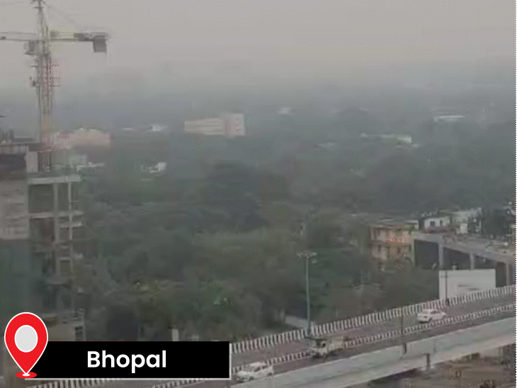 mp-braces-for-unusual-weather:downpour-in-sagar,-shajapur-while-bhopal-ujjain-receive-moderate-rainfall;-low-pressure-system-triggers-storms