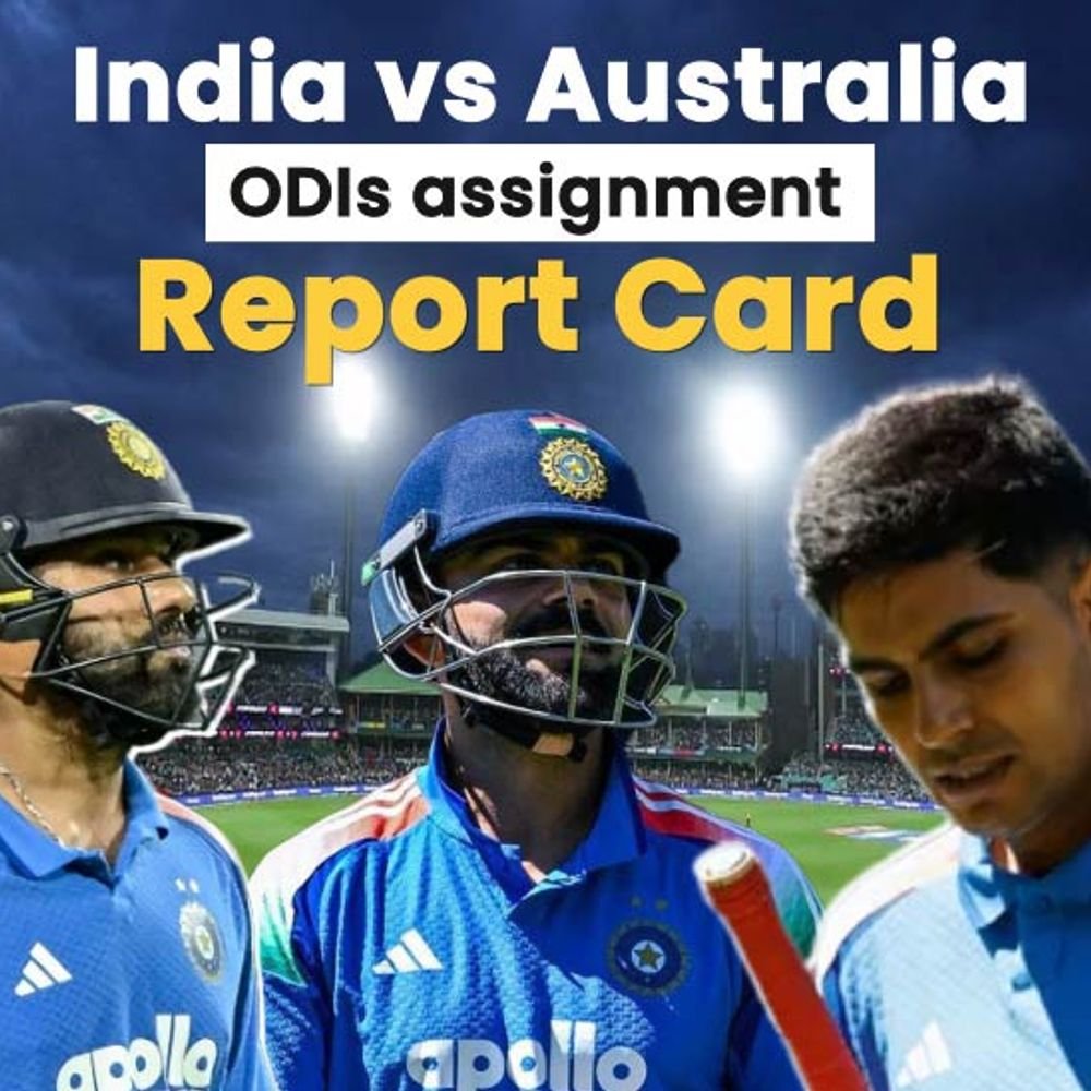 report-card-of-indian-players-after-odi-assignment-against-australia:rohit’s-class-shines,-kohli-rediscovers-touch;-underwhelming-returns-for-captain-gill