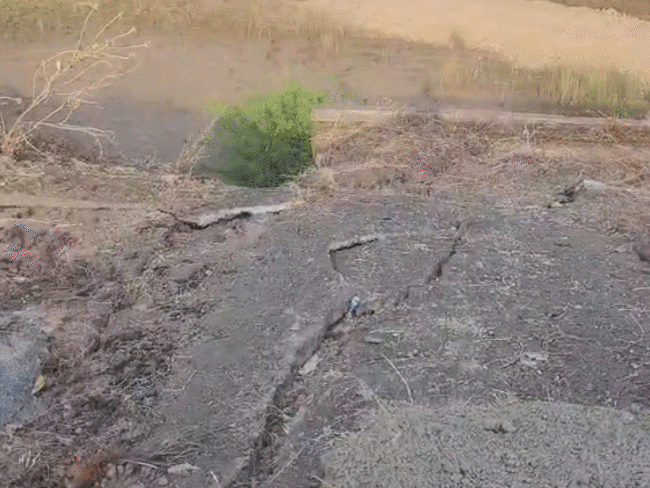 major-accident-risk-looms-over-bhopal-bypass:crack-in-wall-near-railway-bridge-makes-300-meter-stretch-unsafe-as-soil-keeps-settling-dangerously