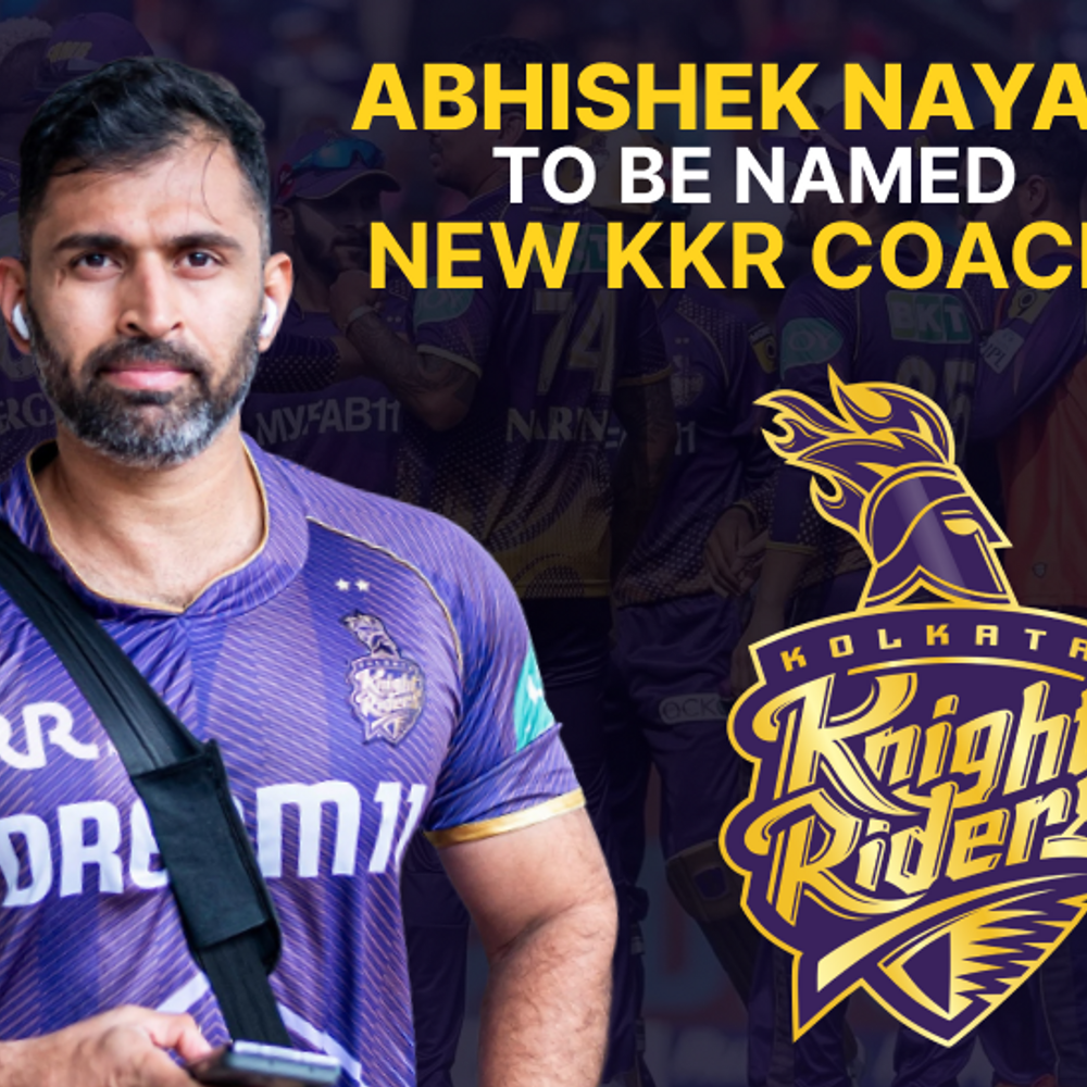 kkr-likely-to-appoint-abhishek-nayar-as-new-head-coach:former-mumbai-all-rounder-to-take-charge-after-underwhelming-ipl-2025-season-report