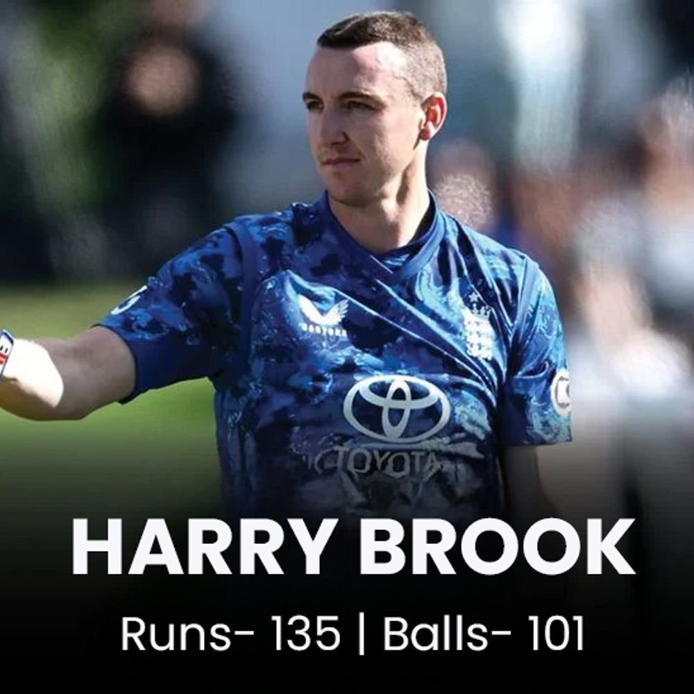 england-set-new-zealand-224-run-target-in-1st-odi:captain-harry-brook-scores-135;-zakary-foulkes-takes-four-wickets