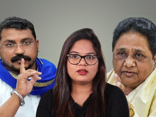 chandrashekhar-azad-responds-to-rohini-ghavari-allegations-publicly:phd-scholar-from-indore-claims-audio-exposes-mp’s-conspiracy-against-mayawati-and-the-bahujan-movement