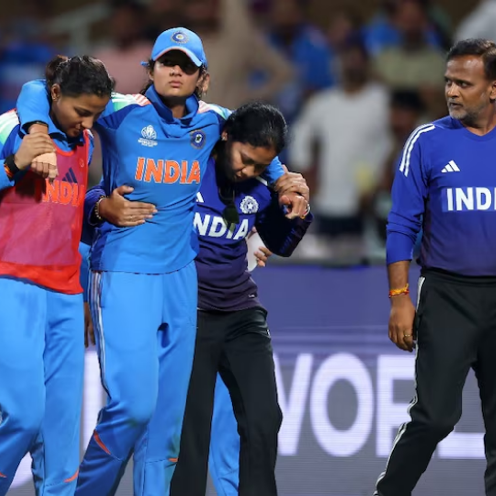 women’s-world-cup-–-indian-opener-pratika-rawal-sustains-injury:in-form-batter-might-have-to-miss-semi-final-against-australia-on-october-30