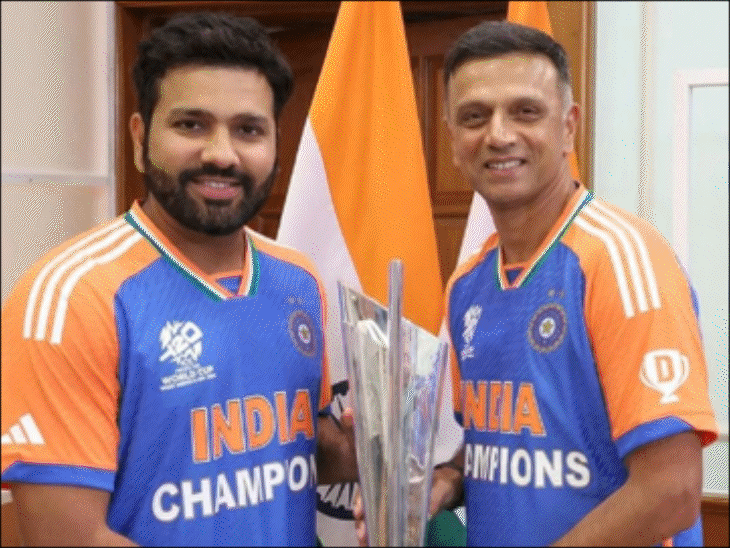 ‘rohit-sharma-changed-india’s-t20-mindset:rahul-dravid-praises-former-india-captain;-says-–-‘made-the-team-fearless-and-aggressive’