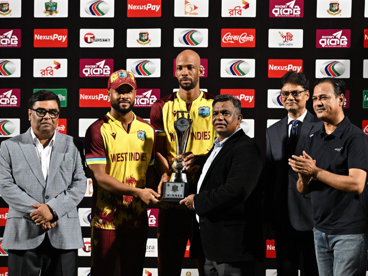 west-indies-beat-bangladesh-in-3rd-t20i:complete-first-clean-sweep-overseas,-player-of-the-series-romario-shepherd-takes-hat-trick