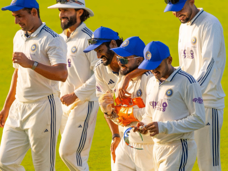 india-beat-south-africa-by-3-wickets-in-unofficial-test:rishabh-pant’s-brilliant-90-guides-ind-to-victory-on-day-4-in-bengaluru;-tanush-kotiyan-awarded-potm