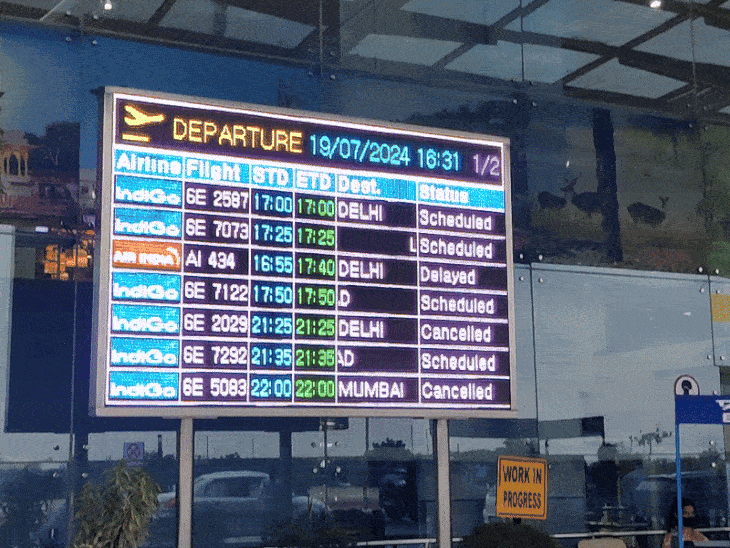 air-india-flight-makes-emergency-landing-in-bhopal:delhi-to-bengaluru-aircraft-faced-mid-air-technical-glitch;-172-passengers-and-crew-members-reported-completely-safe