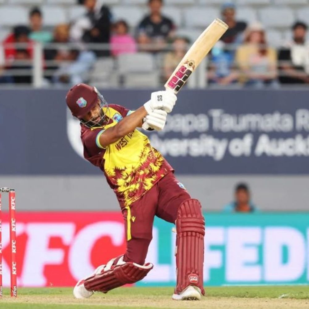 west-indies-beat-new-zealand-by-7-wickets-in-1st-t20i:captain-santner’s-fifty-went-in-vain,-roston-chase-player-of-the-match