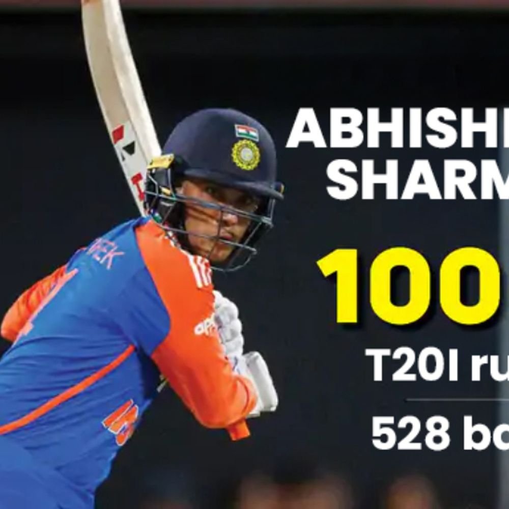 suryakumar-led-india-yet-to-lose-a-t20i-series:abhishek-sharma-fastest-to-1000-t20-runs,-top-records-from-ind-aus-series