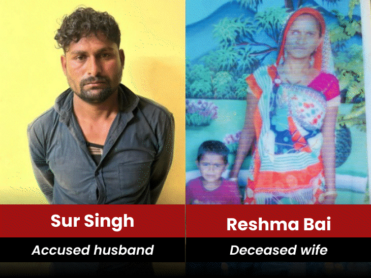 husband-kills-wife-after-argument-over-cooking-chicken-in-guna:sleeps-beside-her-body,-tries-waking-her-at-dawn;-police-arrest-accused-within-8-hours