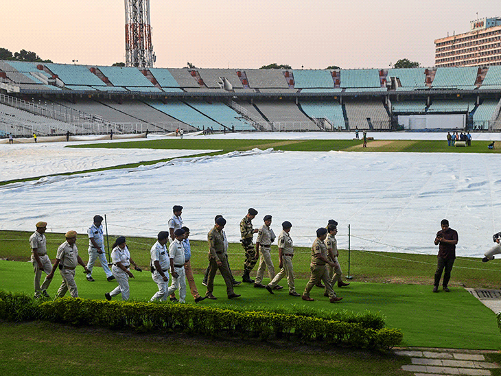 ind-sa-test-in-kolkata-under-tight-security-after-delhi-blast:teams-arrive-amid-heightened-alert;-police-commissioner-to-review-eden-gardens-arrangements