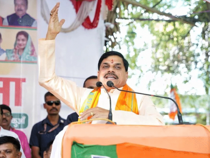 nda-leads-on-21-ministerial-seats:cm-yadav-campaigns-extensively,-cm-mohan-visits-25-bihar-constituencies,-as-mp-celebrates-victory