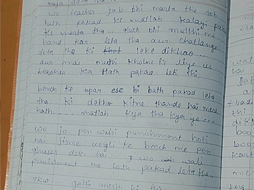 class-11-student-ends-life-after-alleged-teacher-harassment:suicide-note-claims-teacher-held-her-hand,-beat-her,-and-behaved-inappropriately-under-pretext-of-punishment