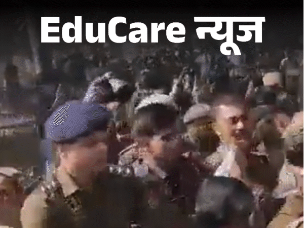 राजस्‍थान-यूनिवर्सिटी-में-छात्रों-पर-लाठीचार्ज:रीइवैल्‍युएशन-फीस-बढ़ाने-के-खिलाफ-प्रदर्शन,-स्‍टूडेंट्स-बोले-जानबूझकर-फेल-कर-रहे-टीचर्स