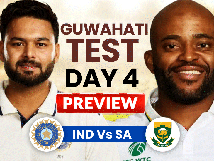 guwahati-test-–-south-africa-lead-by-314-runs:india-all-out-for-201-runs;-jaiswal-slams-half-century,-jansen-bags-6-wicket-haul;-can-sa-clean-sweep-on-day-4?