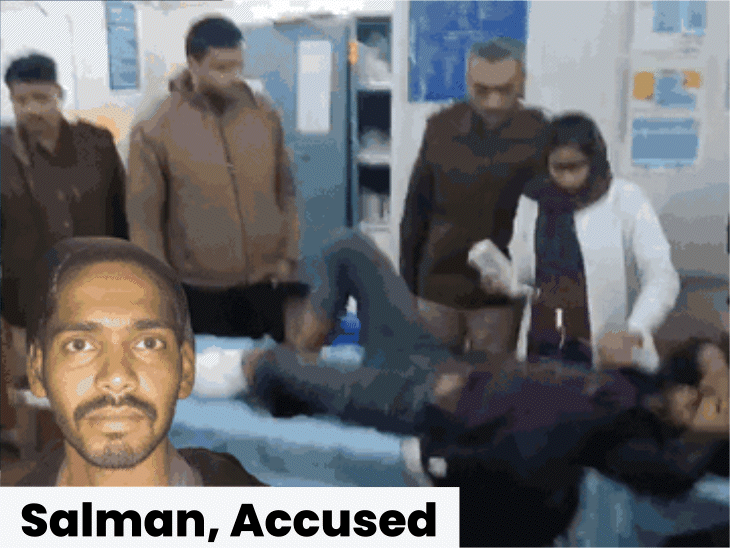 raisen-minor-rape-accused-injured-in-encounter:accused-tries-to-escape-while-being-taken-to-goharganj;-admitted-to-bhopal’s-hamidia-hospital