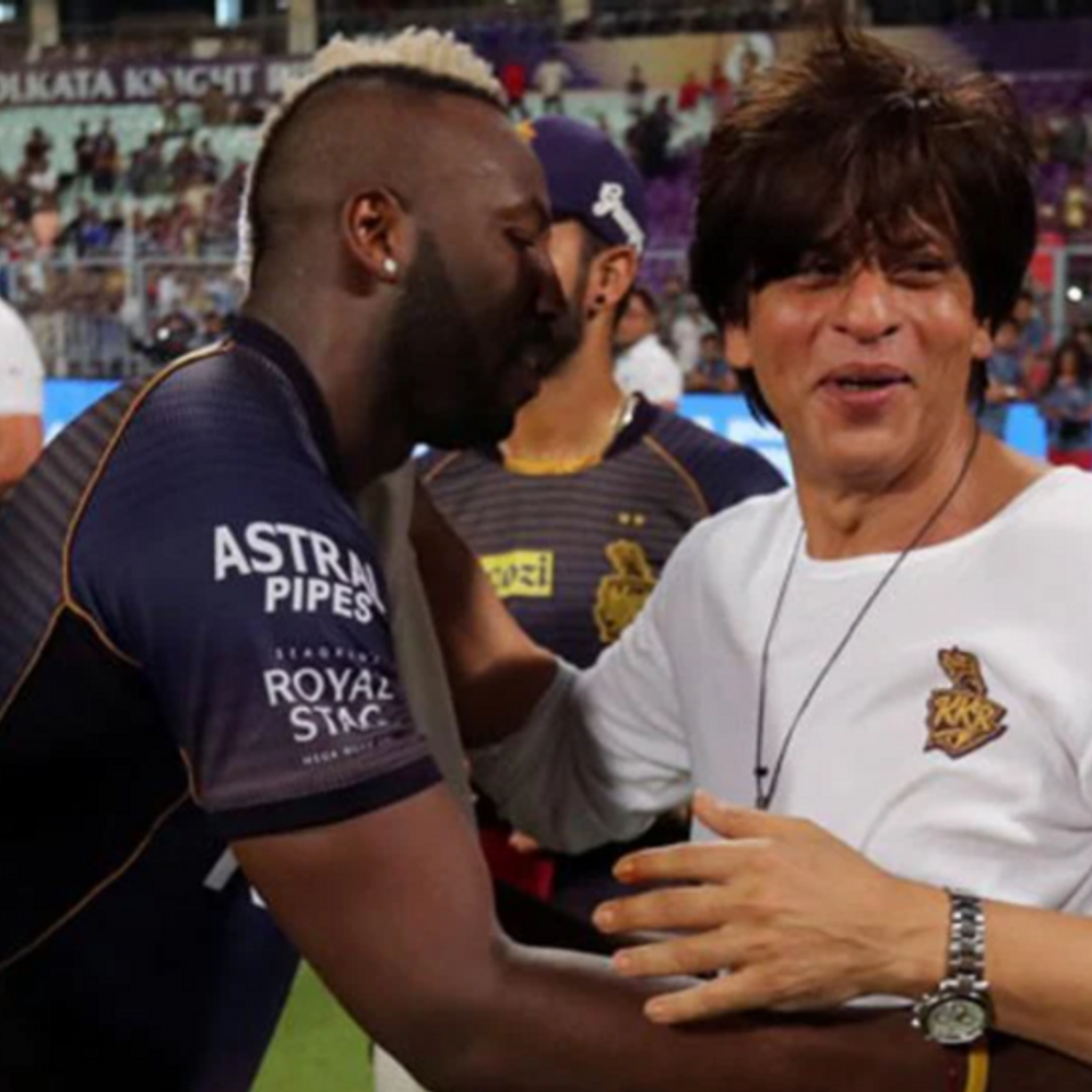 shah-rukh-khan-pens-note-for-kkr’s-andre-russell:king-khan-calls-him-‘knight-in-shining-armour’;-west-indies-cricketer-announced-ipl-retirement