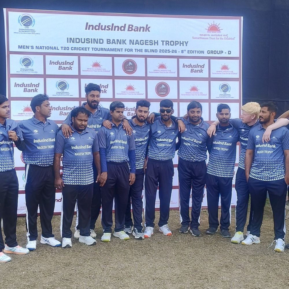 national-t-20-blind-cricket-starts-in-jabalpur:5-states-join-tournament;-10-matches-to-be-played-over-5-days-at-ranital-stadium