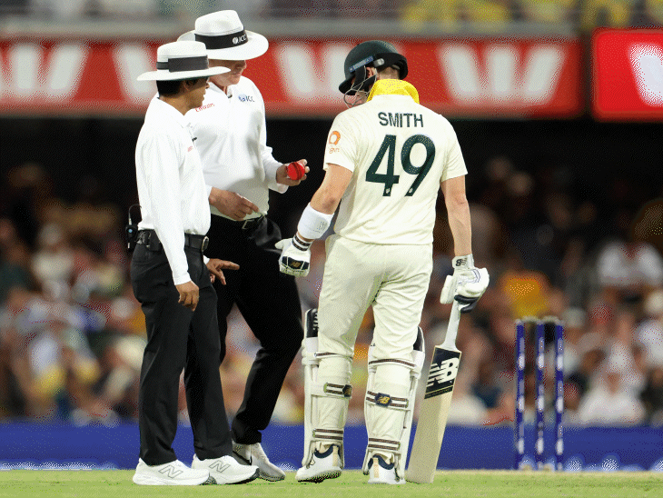 the-gabba-test-–-australia-lead-by-44-runs:steve-smith,-weatherald,-labuschagne-slam-half-centuries-on-day-2;-brydon-carse-bags-3-wickets-for-england