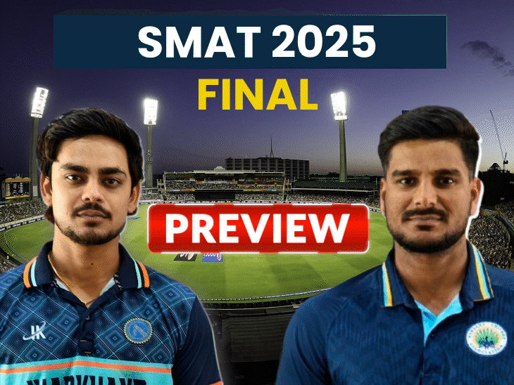 jharkhand-set-to-face-haryana-in-smat-2025-final-today:ishan-kishan-led-side-will-face-haryana’s-winning-juggernaut-to-claim-t20-title