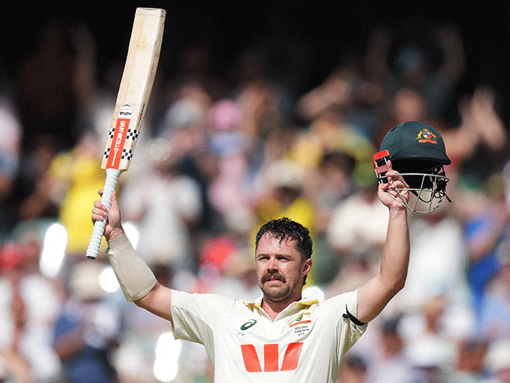 adelaide-test-–-travis-head-slams-fourth-consecutive-century:equals-don-bradman’s-record;-australia-take-mammoth-356-run-lead-over-england