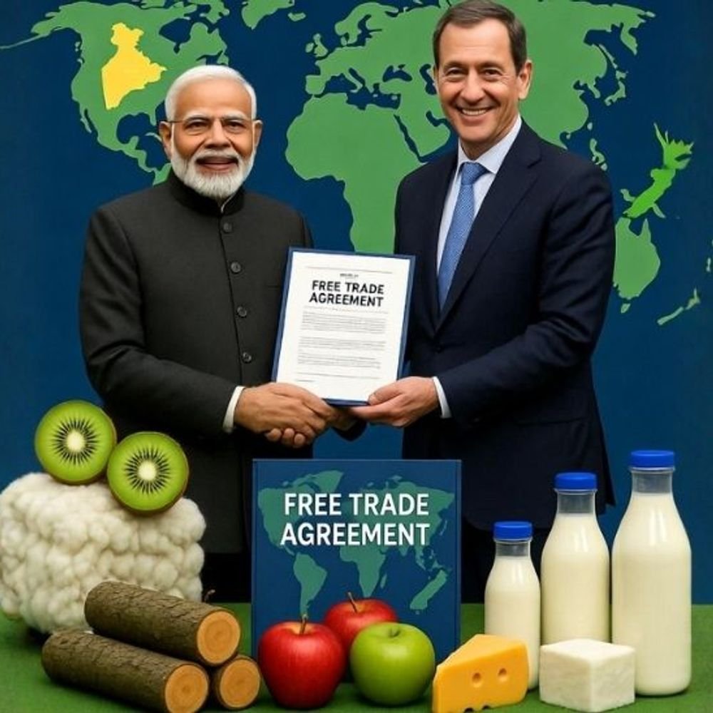 india-nz-finalise-trade-deal:discussions-were-going-on-for-10-years;-more-than-half-of-goods-coming-to-india-will-be-duty-free;-kiwi-fruit-wool-will-be-cheaper