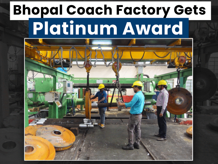 bhopal-coach-factory-wins-cii-green-platinum-honour:becomes-indian-railways-6th-unit-to-achieve-top-rating-with-energy-savings-sustainable-operations