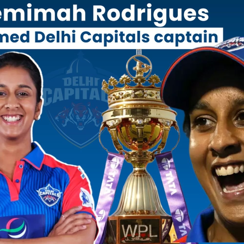 jemimah-rodrigues-named-delhi-capitals-captain-ahead-of-wpl-2026:indian-star-replaces-meg-lanning,-dc-w-to-start-campaign-on-10-january