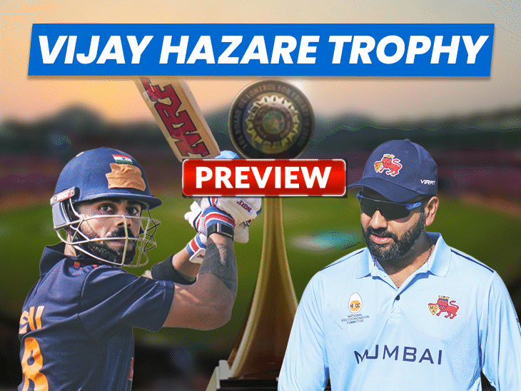ro-ko-gear-up-for-2nd-match-in-vijay-hazare-today:rohit-sharma’s-155-led-mumbai-to-winning-start,-virat-kohli-shouldered-delhi’s-victory-with-131