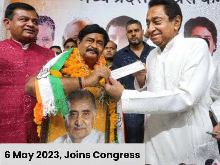 deepak-joshi-not-a-bjp-primary-member,-party-clarifies:former-minister-in-spotlight-after-4th-marriage;-had-announced-‘homecoming’-on-shivraj’s-stage