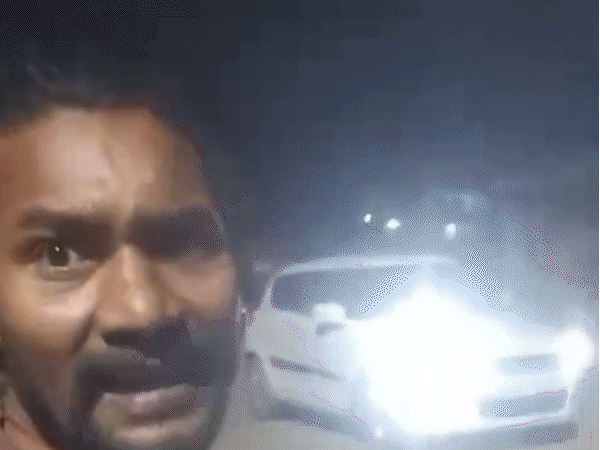 bjp-leader-rams-car-into-3-pedestrians-in-morena:angry-locals-thrash-accused,-hand-him-over-to-police;-man-escapes-custody