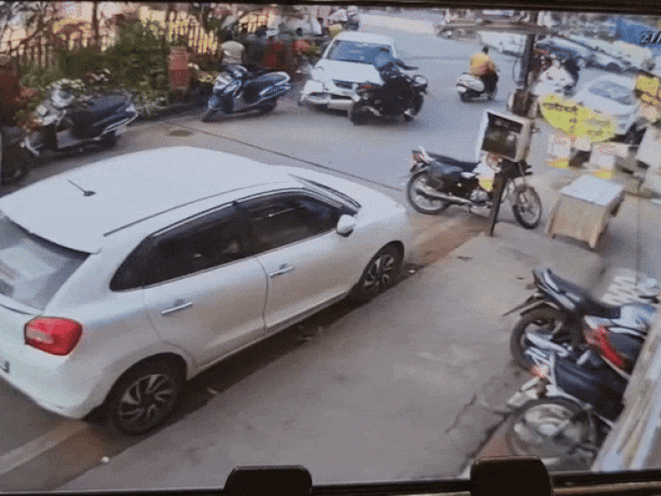 speeding-car-knocks-biker-6-feet-into-air-in-rewa:locals-catch-accused-driver-hand-him-to-police;-injured-rider-rushed-to-hospital