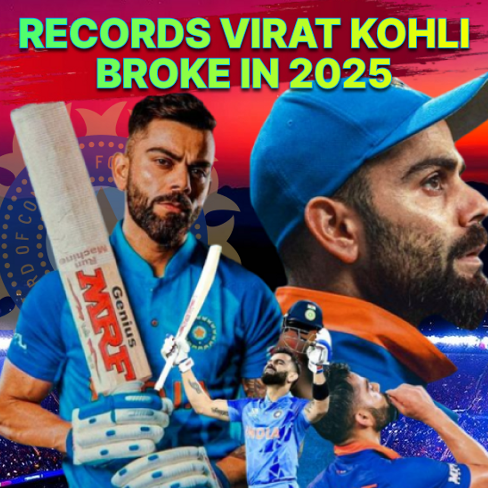 records-broken-by-virat-kohli-in-2025:fastest-indian-to-score-14,000-odi-runs,-completes-1,000-runs-in-icc-knockouts;-finished-second-in-rankings