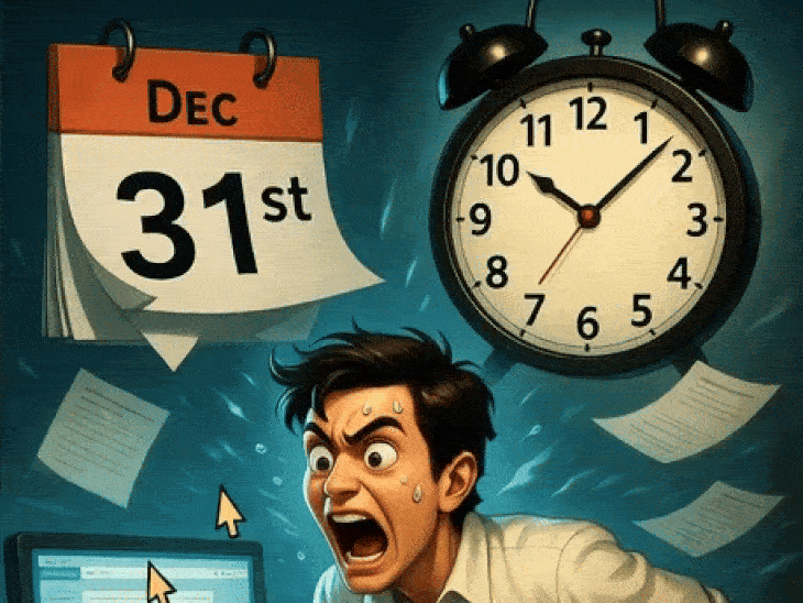 more-than-70-lakh-taxpayers-yet-to-file-itr:deadline-ends-today,-late-filers-may-pay-25-70%-extra-tax