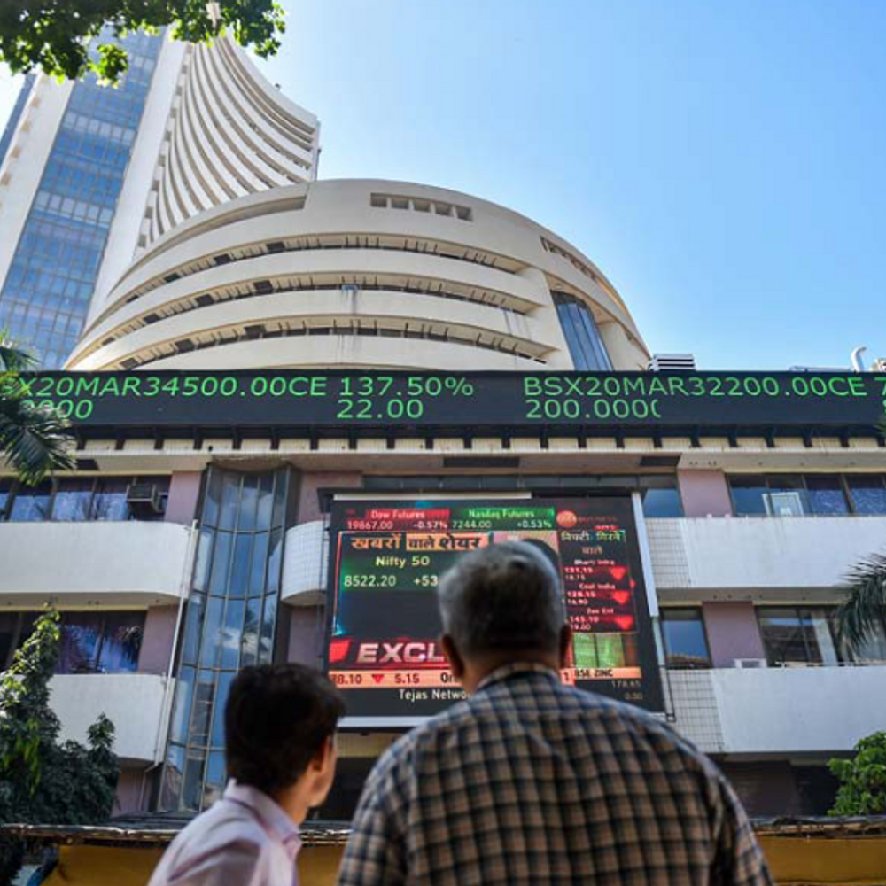 indian-equity-benchmarks-soar-at-opening:sensex,-nifty-near-record-highs;-realty,-consumer-durable-stocks-lead-rally
