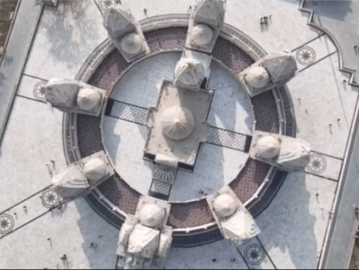india’s-biggest-‘navagraha’-temple-nears-consecration-in-gwalior:planetary-deities-enshrined-with-wives;-dravidian-architecture-blended-with-astrology-vastu