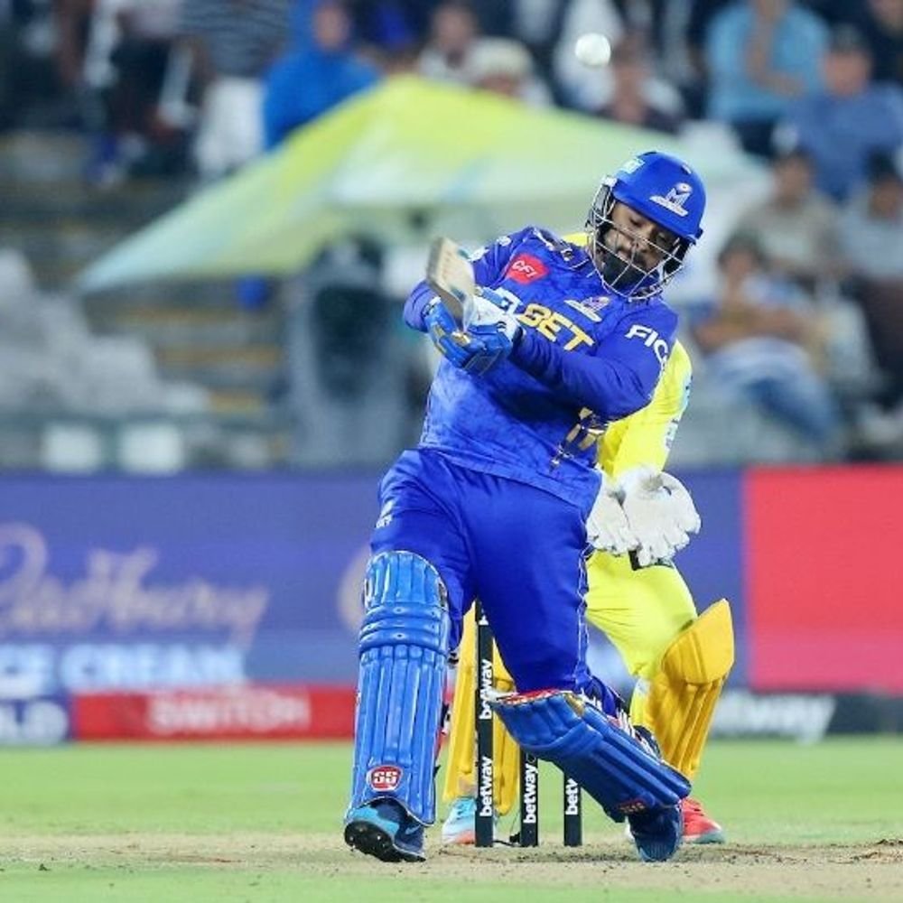 mi-cape-town-secure-their-first-win-in-sa20:beat-joburg-super-kings-by-4-wickets-via-dls,-pooran-slams-quick-33-off-15-balls