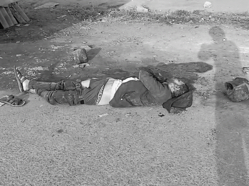 man-beaten-to-death-with-stone-in-jabalpur:attackers-drag-victim-to-bus-stand-after-morning-dispute;-police-form-3-teams-to-nab-suspects