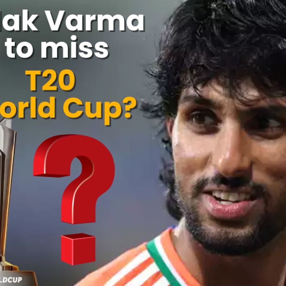 tilak-varma-in-danger-of-missing-t20-world-cup-matches:india-receives-huge-blow-as-icc-no.-3-ranked-t20i-batter-to-miss-nz-t20i-series