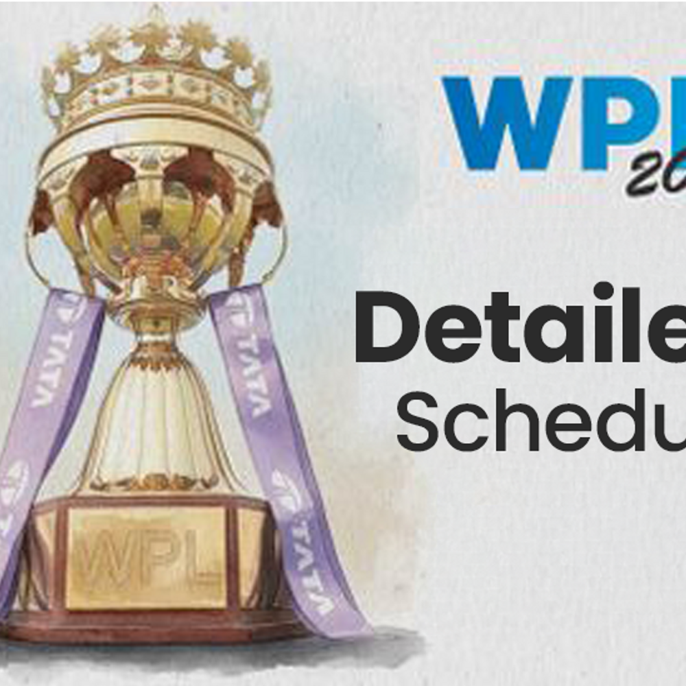 6-matches-to-clash-with-team-india-fixtures:two-double-headers,-five-teams-to-battle-in-22-matches-across-two-venues;-detailed-wpl-schedule-for-season-4