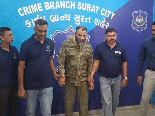 bhopal-gangster-‘rehman-daket’-arrested-in-surat:led-criminal-network-in-14-states-spreading-terror-for-20-years-flaunting-horses-and-luxury-cars