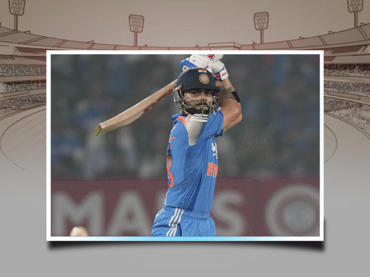 watch|-kohli-shatters-multiple-records-in-kotambi-stadium-against-nz:bcci-honoured-virat-rohit-sharma-in-baroda;-india-chased-300+-target-for-the-20th-time